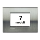 BTICINO - BTILNA4807ACS Abdeckrahmen LIVINGLIGHT fur Kompaktinst