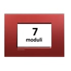 BTICINO - BTILNA4807RK LL - PLACCA 7P BRICK