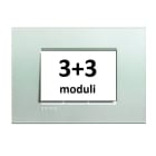 BTICINO - BTILNA4826AG Abdeckrahmen LIVINGLIGHT fur Kompaktinst