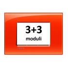 BTICINO - BTILNA4826OD Abdeckrahmen LIVINGLIGHT fur Kompaktinst