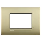BTICINO - BTILNC4803OF LL - PLACCA 3P ORO SATINATO