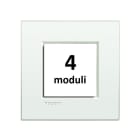 BTICINO - BTILNC4804BN Abdeckrahmen LIVINGLIGHT AIR, 4-modulig,