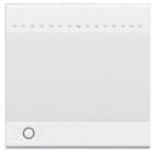 BTICINO - BTIN4915M2AN Wippe + Lichtsymbol 2-Modulig Weiss