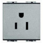 BTICINO - BTINT4128 LIGHT TECH - PRESA 2P+T 15A 125VAC USA