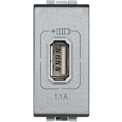 BTICINO - BTINT4285C1 LIVINGLIGHT USB-Lademodul 1Mod Tech