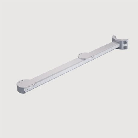 IGUZZINI ILLUMINAZI - IGZ3.BZP9.015.0 BRAC.SING.ORIZ.FE.2X L=1206 X PALO D=12