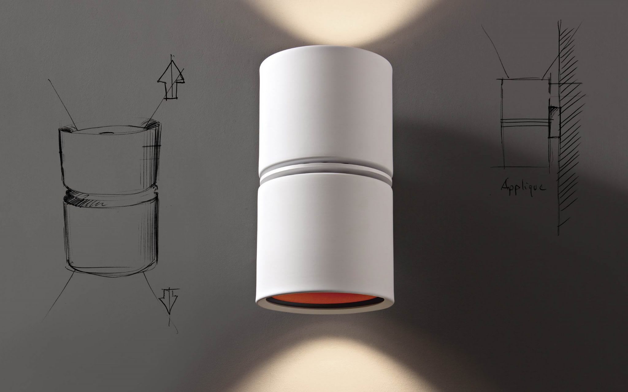 EXENIA SRL - EXE3196D5052 BILUX WALL DIR/IND DALI 2X18W NERO 8530