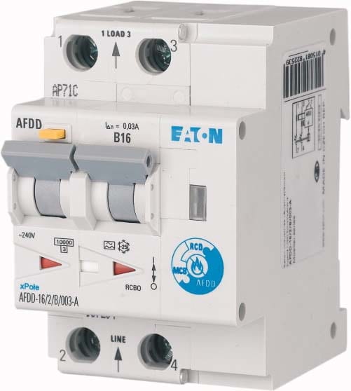 EATON - EAO187207 AFDD-16/2/C/001-A AFDD 2P C16 10KA 0,01A