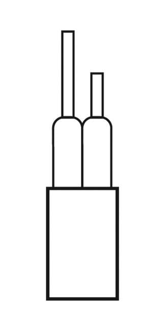 ROSSINI - RSSC.82-100 CAVO TRASPARENTE TONDO MULTIPOLARE 2X0,75 100MT