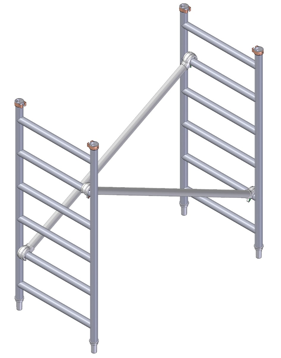 FACAL SRL - FAFC2-7515 ALZATA H. 1560 - 6 GRADINI TRAB. CAPO 1