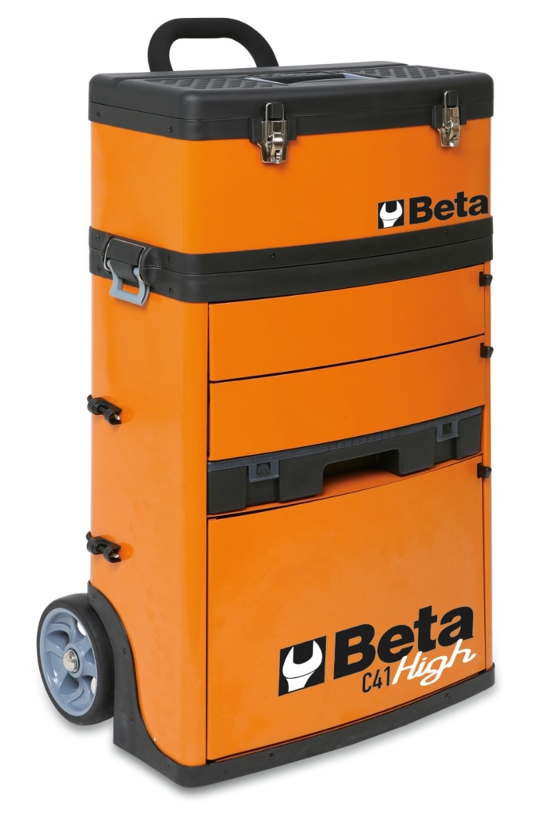 BM SPA - BMM041000006 TROLLEY 2 MODULI C41H HIGH BLU RAL 5002