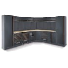BM SPA - BMM045000032 ARREDI PRO D-3,5+2MT WOOD CORNER+2ARMADI