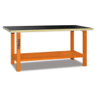 BM SPA - BMM056000403 BANCHI CON PIANO LEGNO 2MT RED B-R