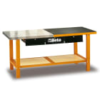 BM SPA - BMM056000053 MAXI WORKBENCH PIANO ACCIAIO GREY C56M-G