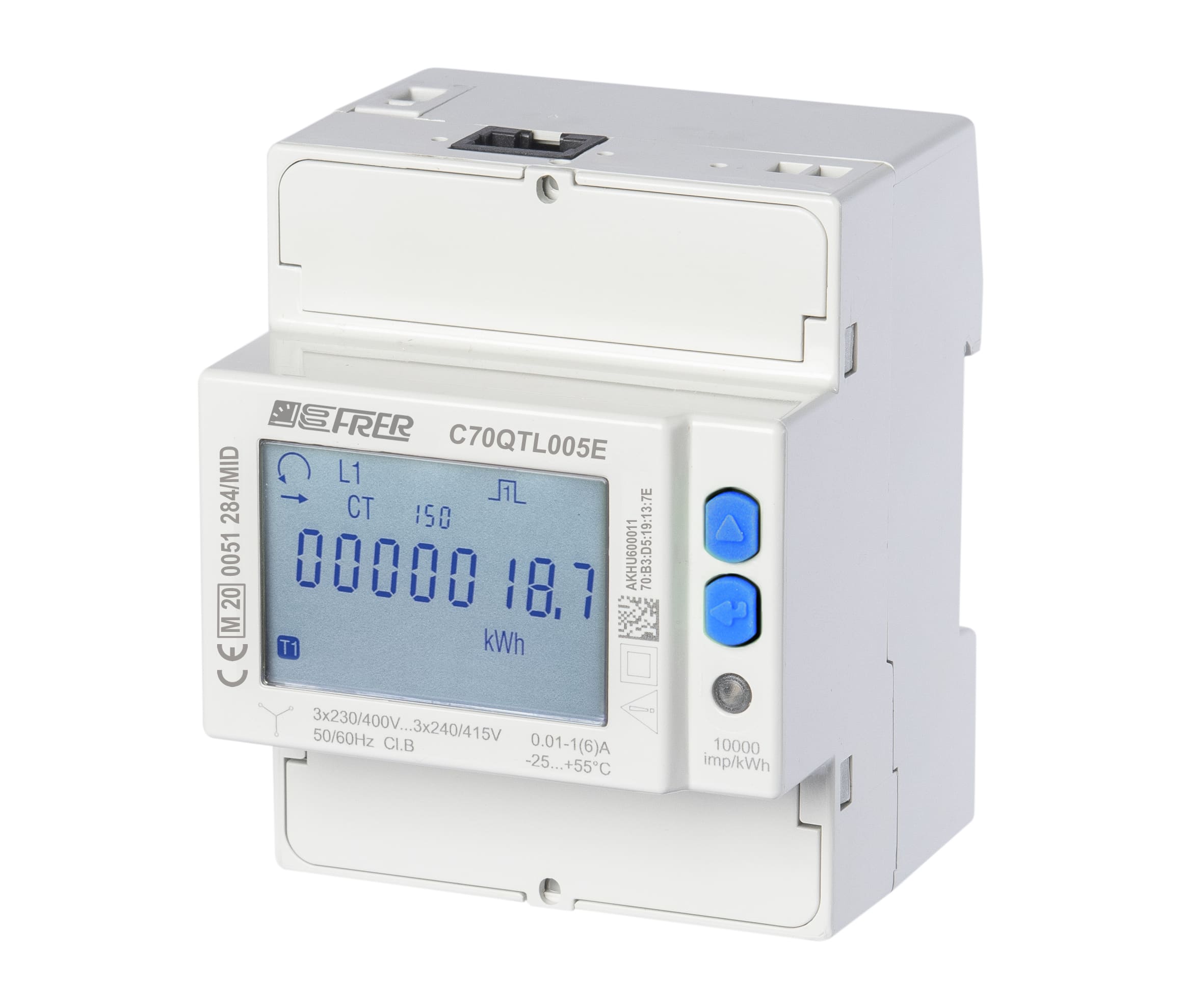 FRER SRL - FREC70QTL080E4CAD CONT.LCD 4FILI 400V 80A +ETHERNET MID