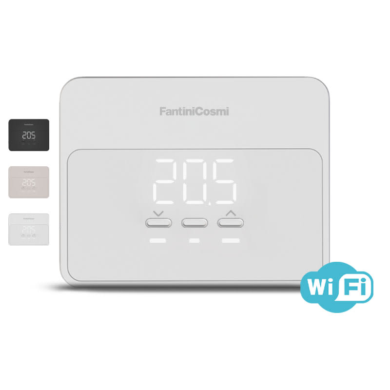 FANTINI COSMI SPA - FANC900R CRONOTERMOSTATO  WIFI SMART BATT BIANCO