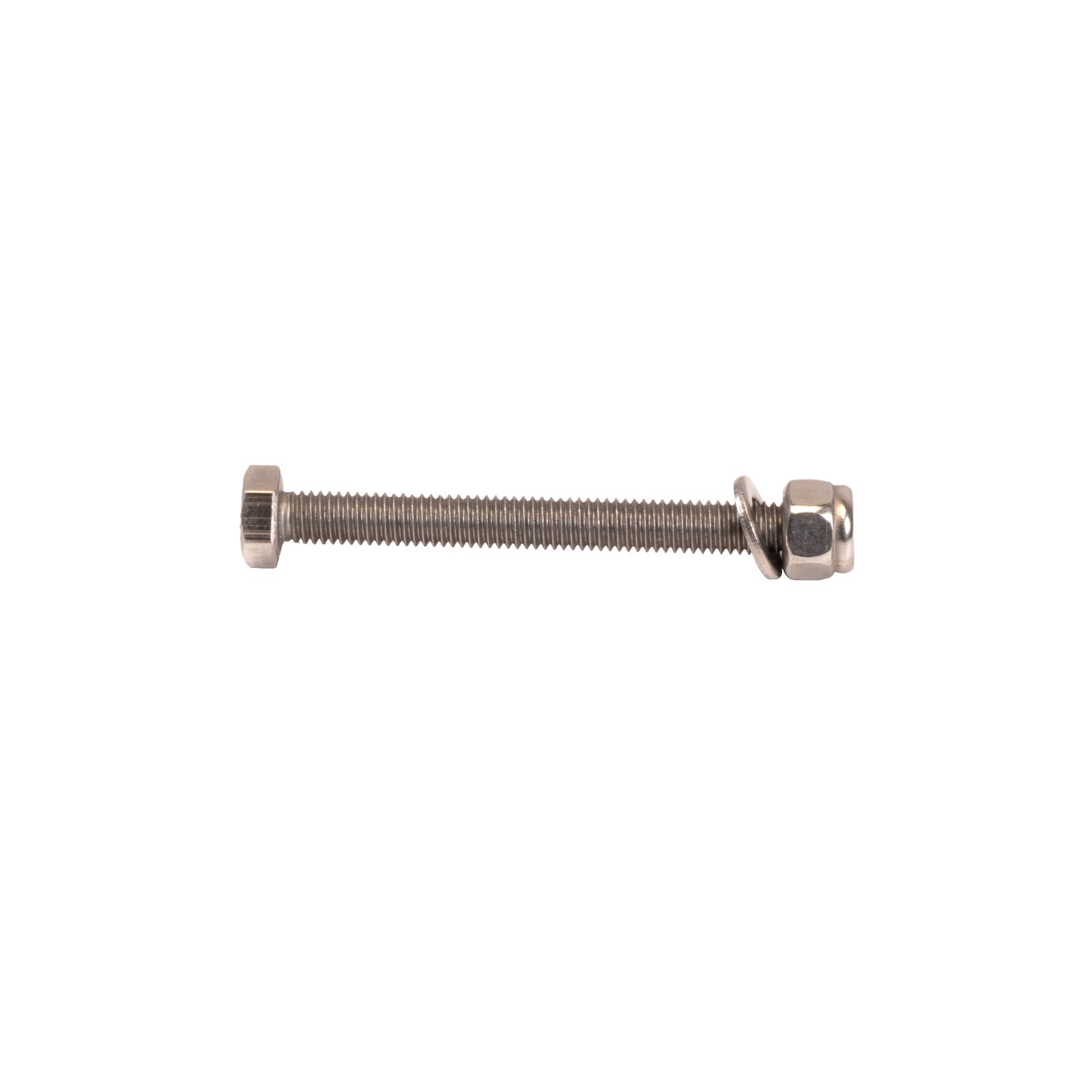 CABUR SRL - CBRISFIXVTAZ75 VITE + DADO + ROND. M6 IN ACCIAIO 75 MM