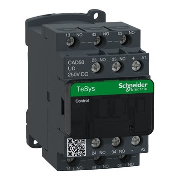 SCHNEIDER ELECTRIC - SNRCAD50UD CONTATTORE AUSILIARIO 250VDC