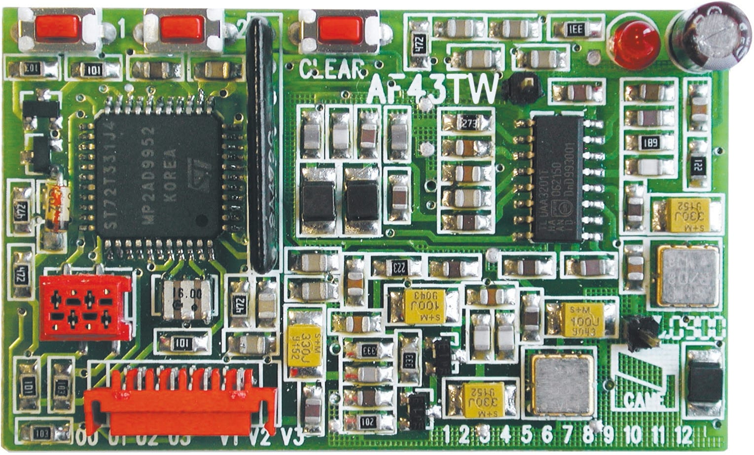 CAME SRL - CMC001AF43TW SCHEDA RADIOFREQUENZA 433,92 MHZ