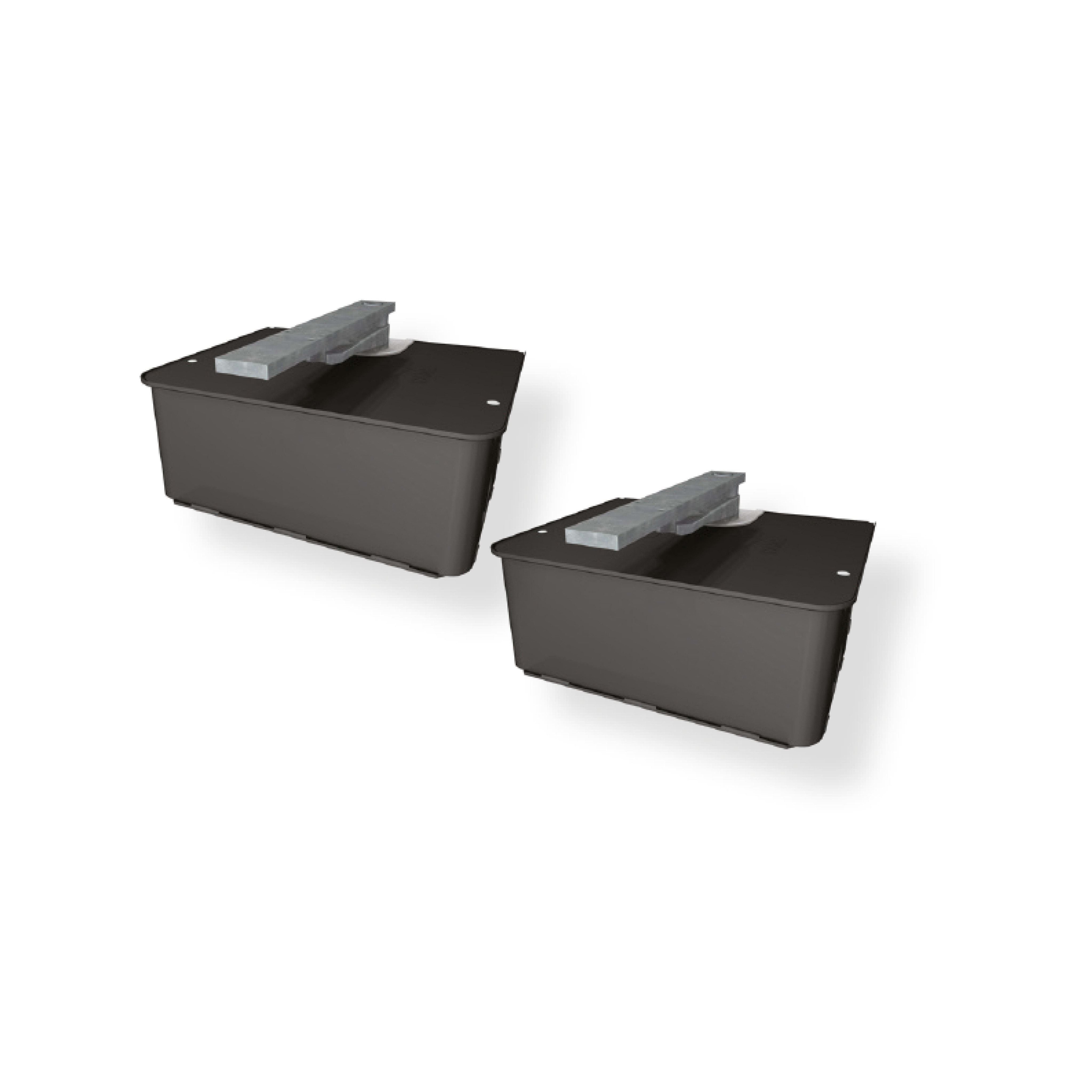 CAME SRL - CMC001U1985 KIT 2 CASSE DI FONDAZIONE PER FROG