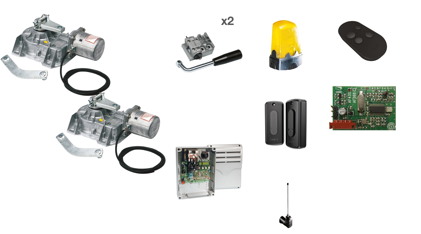 CAME SRL - CMC001U1913 KIT INTERRATO FROG 3,5M 230V 2 MOT