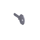 CAME SRL - CMC009CGSP CHIAVE GREZZA PER CILINDRO DIN PREFER