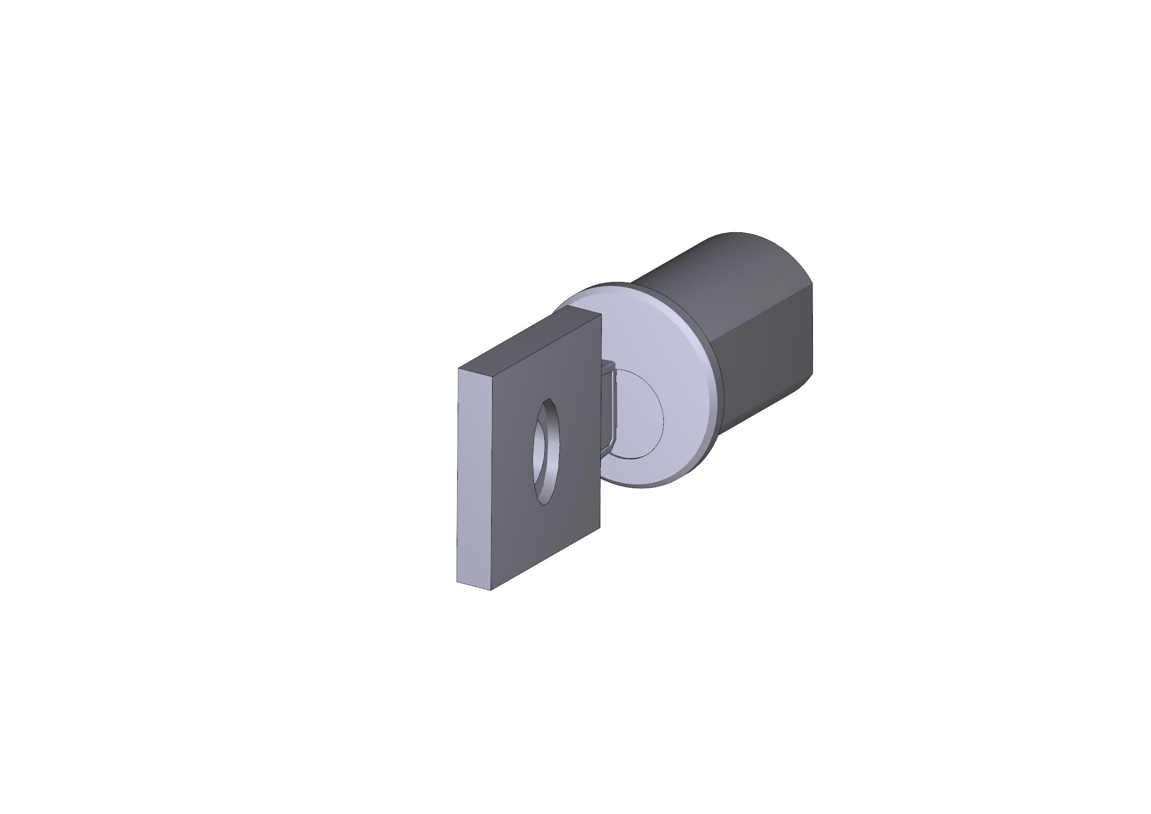 CAME SPA - CMC119R2151347 SERRATURA CON CHIAVE SET-J SEL-C 347