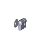 CAME SPA - CMC119R36887012 SERRATURA DIN CON CHIAVE PREFER 7012