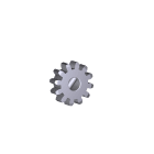 CAME SRL - CMC119RIBK010 PIGNONE BK BKS M=6 Z=12