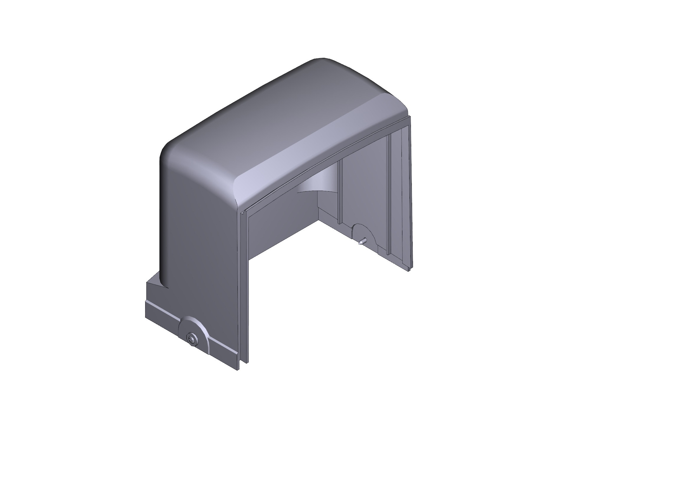 CAME SPA - CMC119RIBX003 COPERCHIO MOTORIDUTTORE - BX