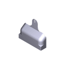 CAME SRL - CMC119RIBX006 CARTER PROTEZIONE PIEDINI SINISTRO BX