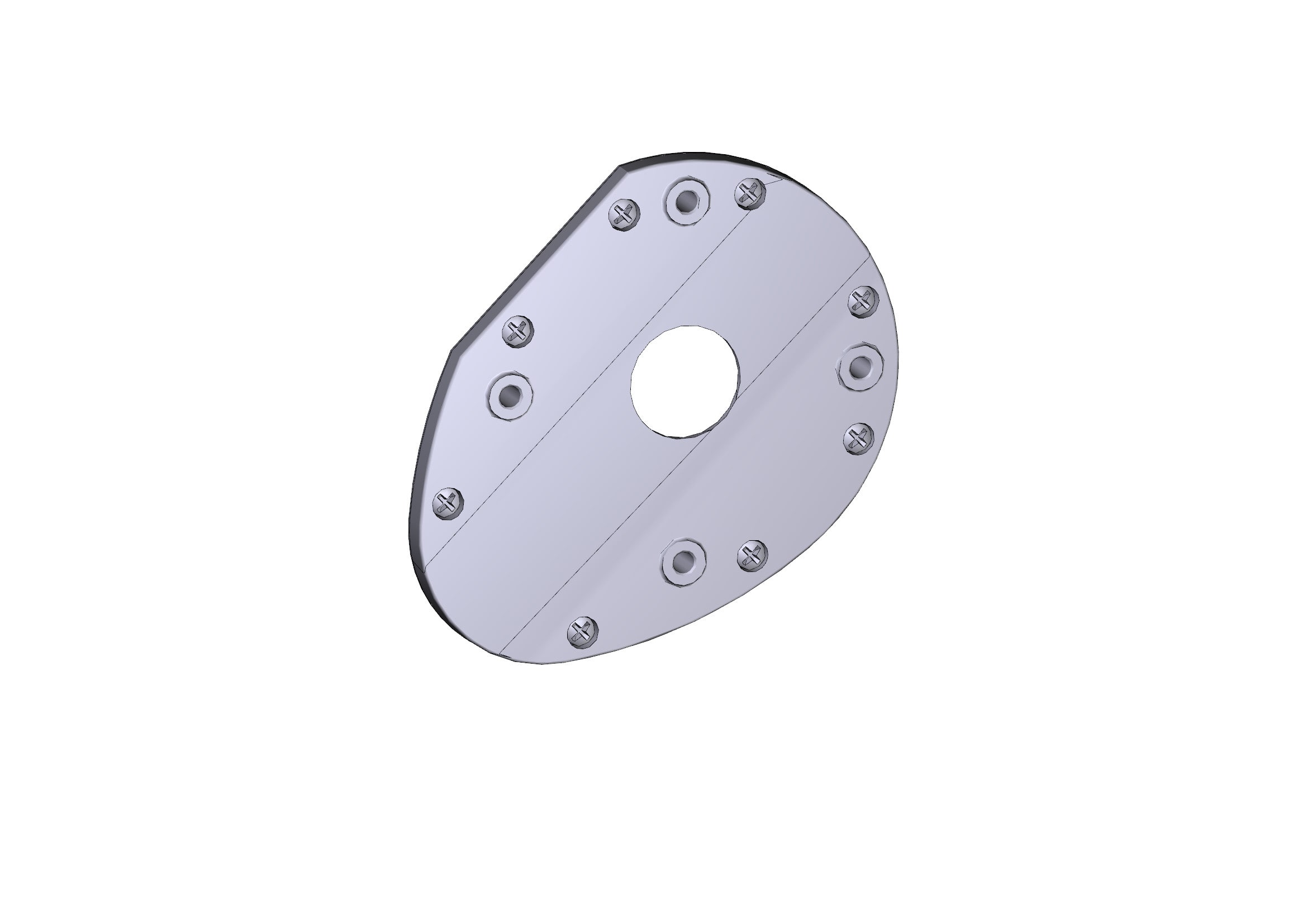 CAME SPA - CMC119RICX026 FLANGIA SINISTRA - C-BX