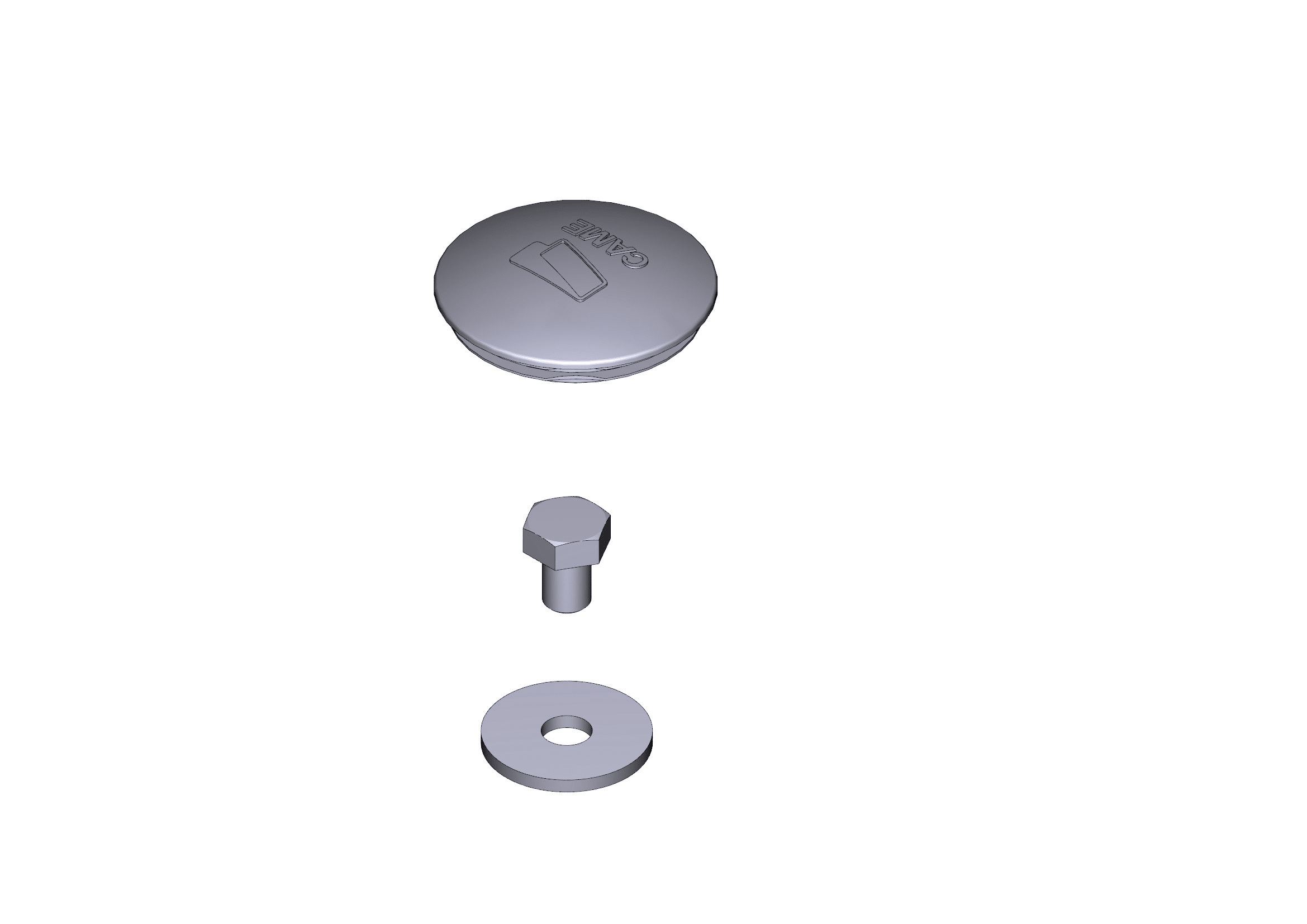 CAME SRL - CMC119RID337 TAPPO PER BRACCIO - STYLO BS
