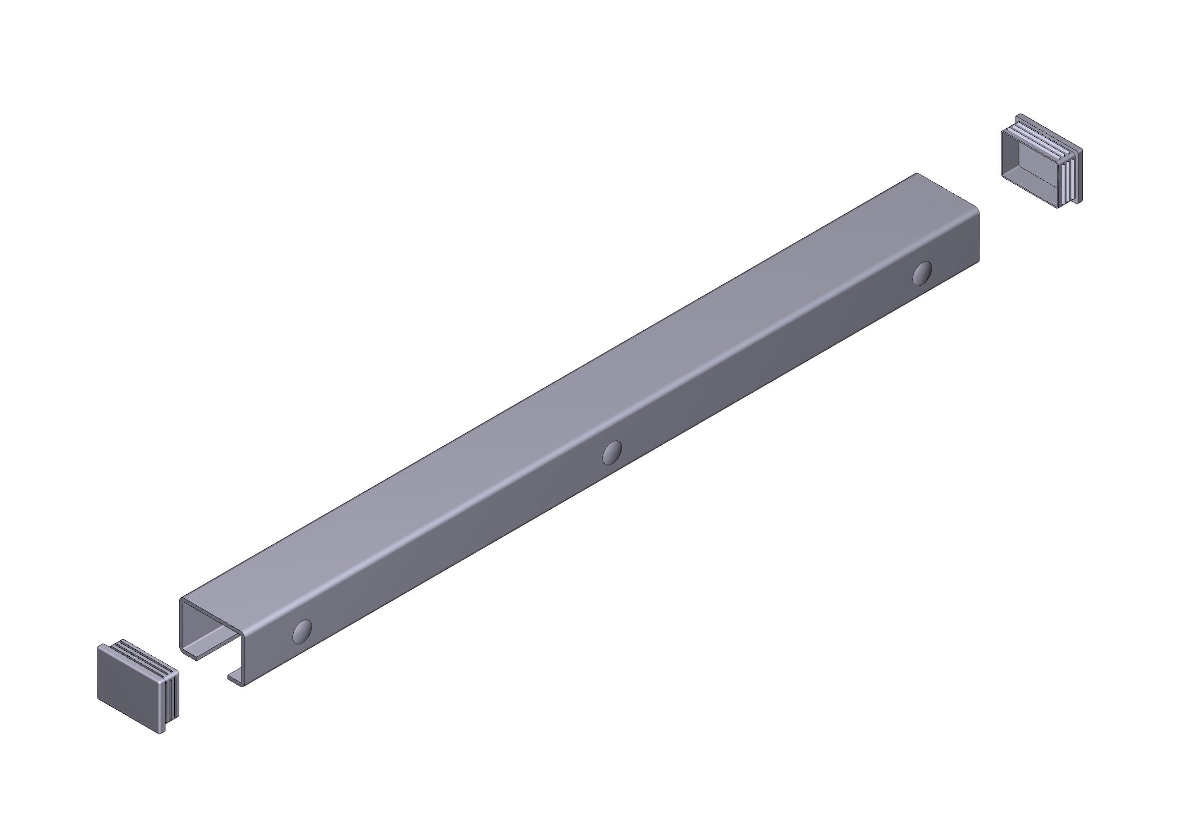CAME SPA - CMC119RID352 GUIDA DI SCORRIMENTO - STYLO BD