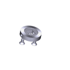 CAME SRL - CMC119RID479 FRIZIONE INFERIORE VOLARE-VOILA 2PZ