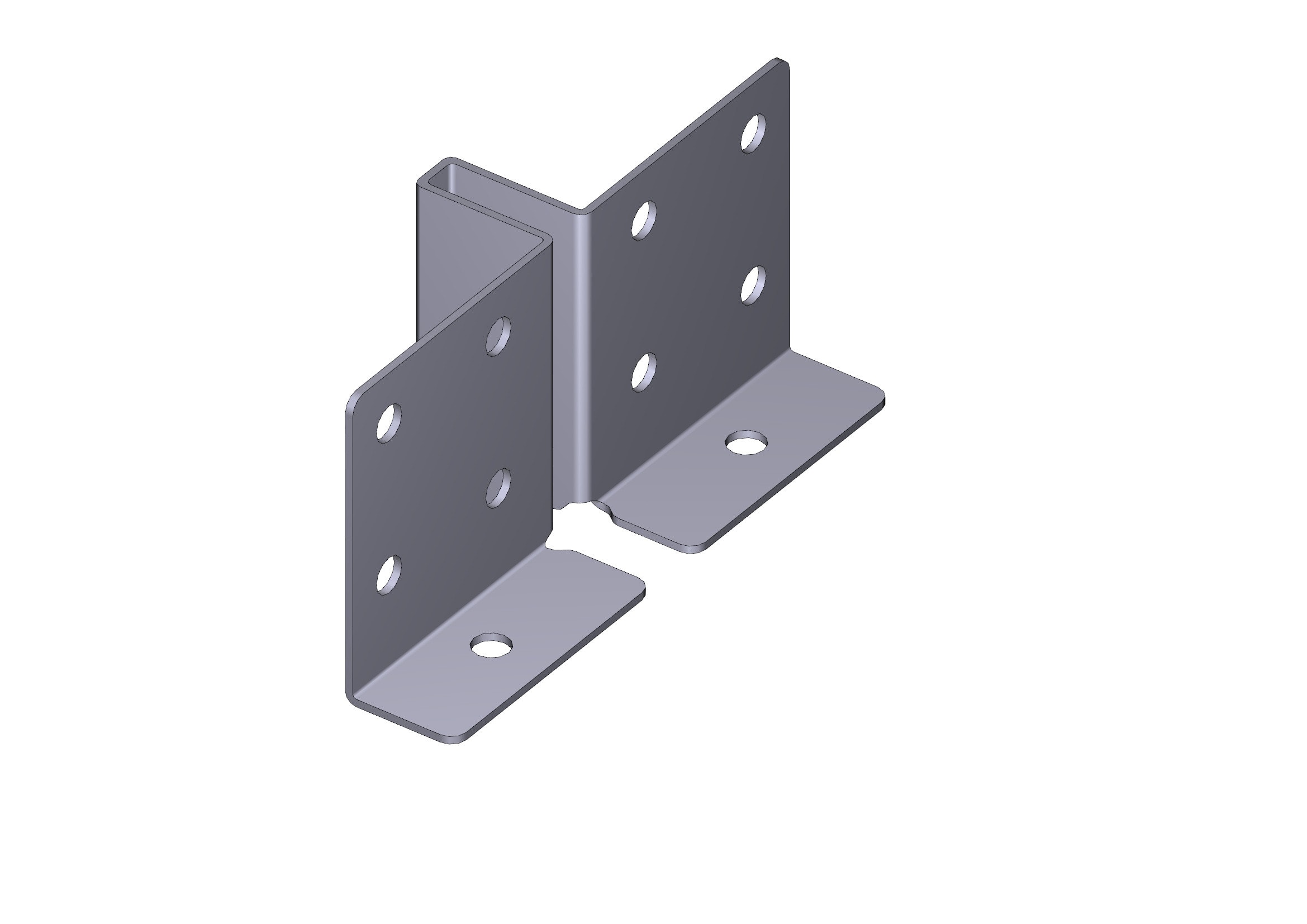 CAME SRL - CMC119RIE146 STAFFA FISSAGGIO PORTONE VER