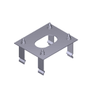 CAME SRL - CMC119RIG006 PIASTRA BARRIERA GARD 2,5-3,25-3,75-4M