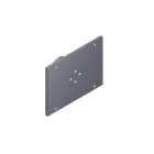 CAME SRL - CMC119RIG112 PIASTRA FISSAGGIO ALBERO - G12000