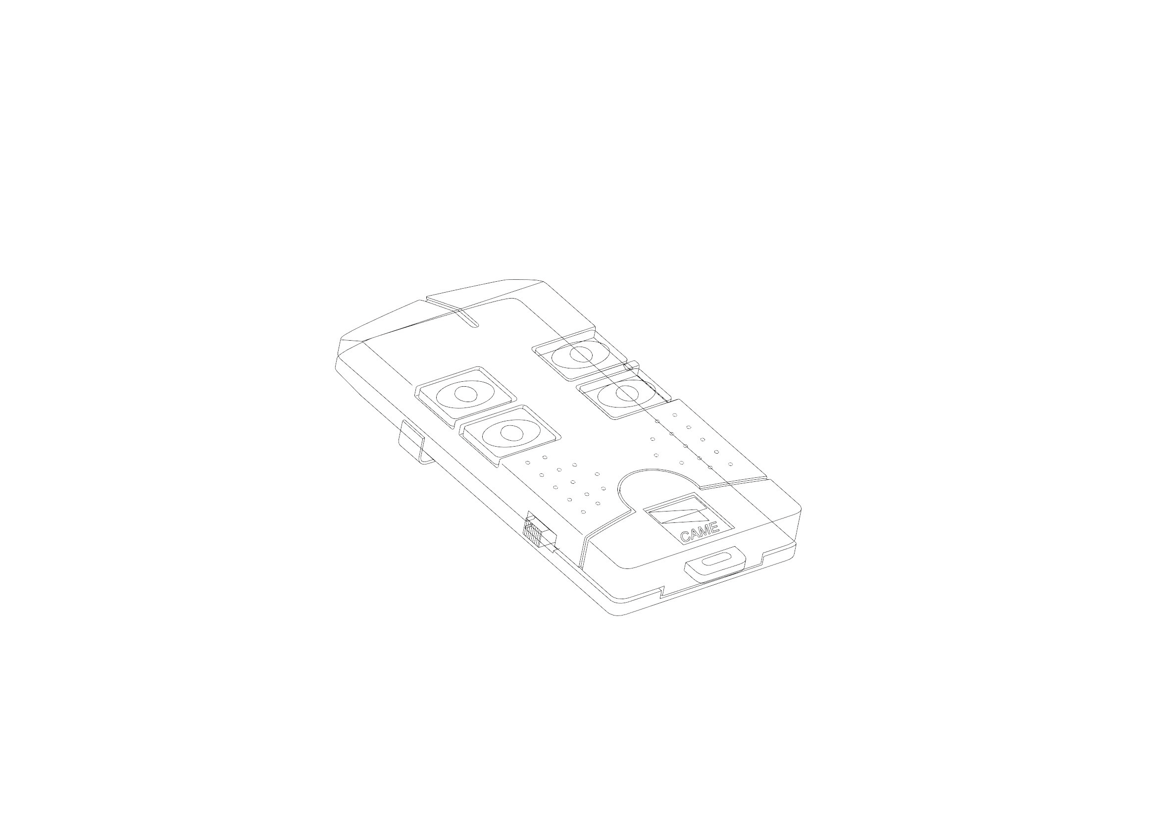 CAME SPA - CMC119RIR077 GUSCIO TRASMETTITORE - T158