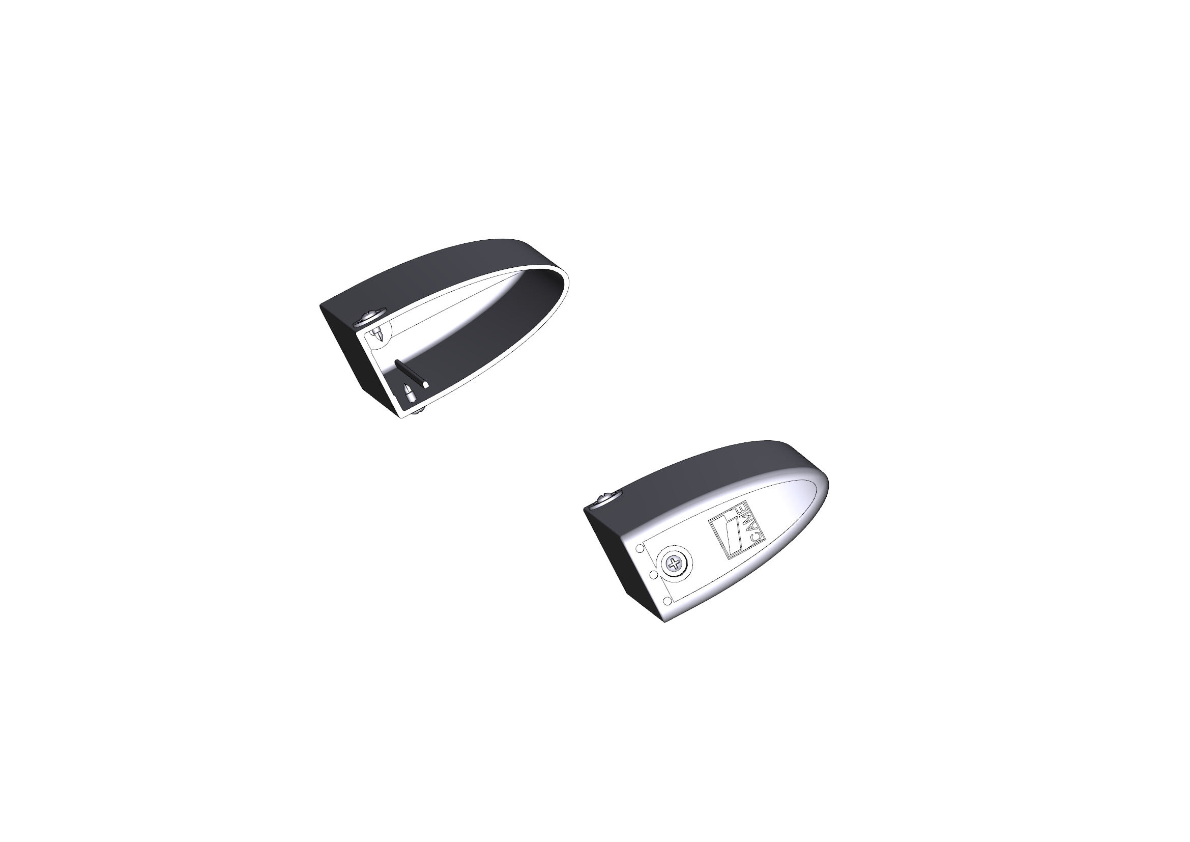 CAME SPA - CMC119RIR225 TAPPI BORDO SENSIBILE DF DFW DFWN 2 PZ