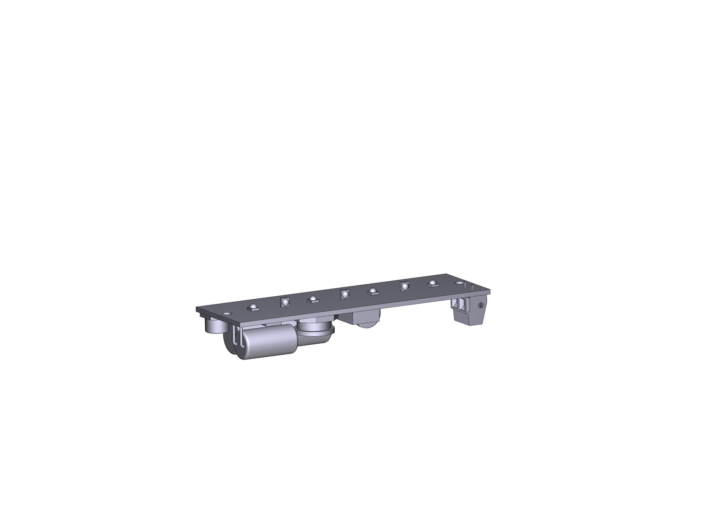 CAME SPA - CMC119RIR467 SCHEDA DD-1KB BLU