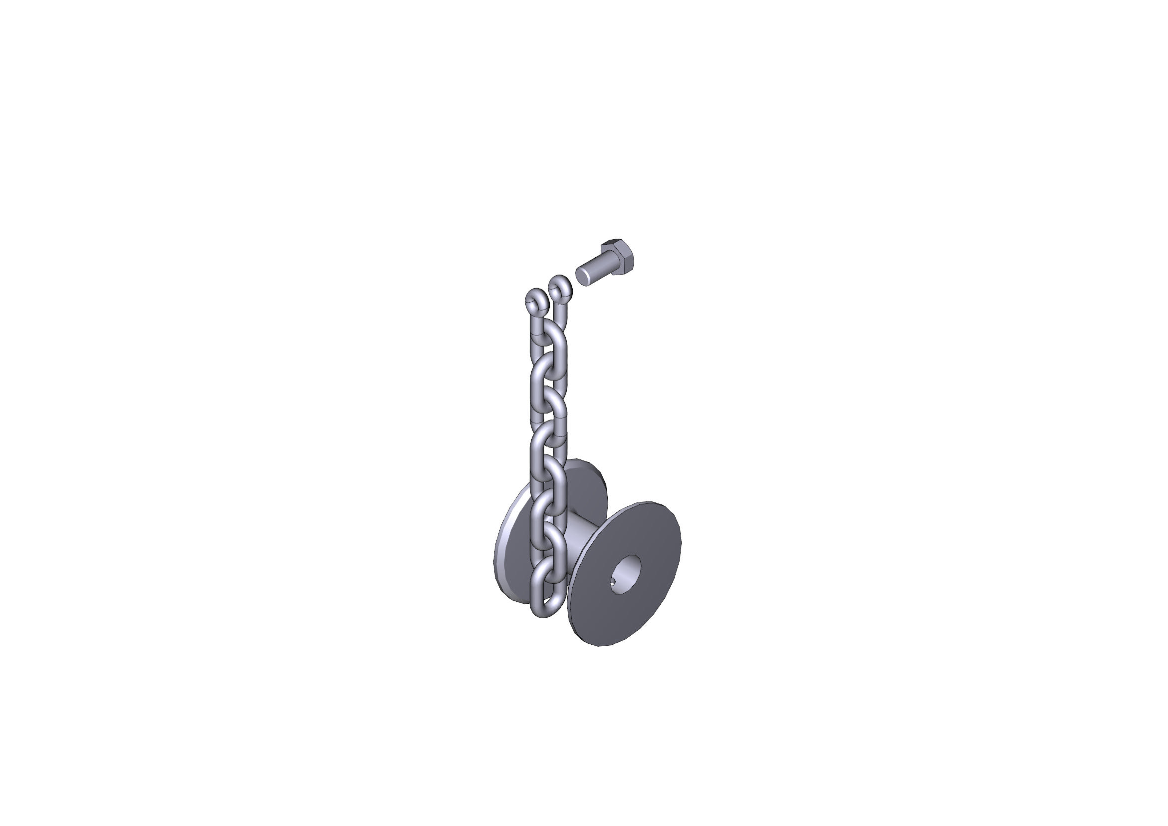 CAME SPA - CMC119RIX007 PULEGGIA AVVOLGICATENA CAT-X