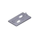CAME SPA - CMC119RIY006 BASE ANCORAGGIO MOTORIDUTTORE BX BXV