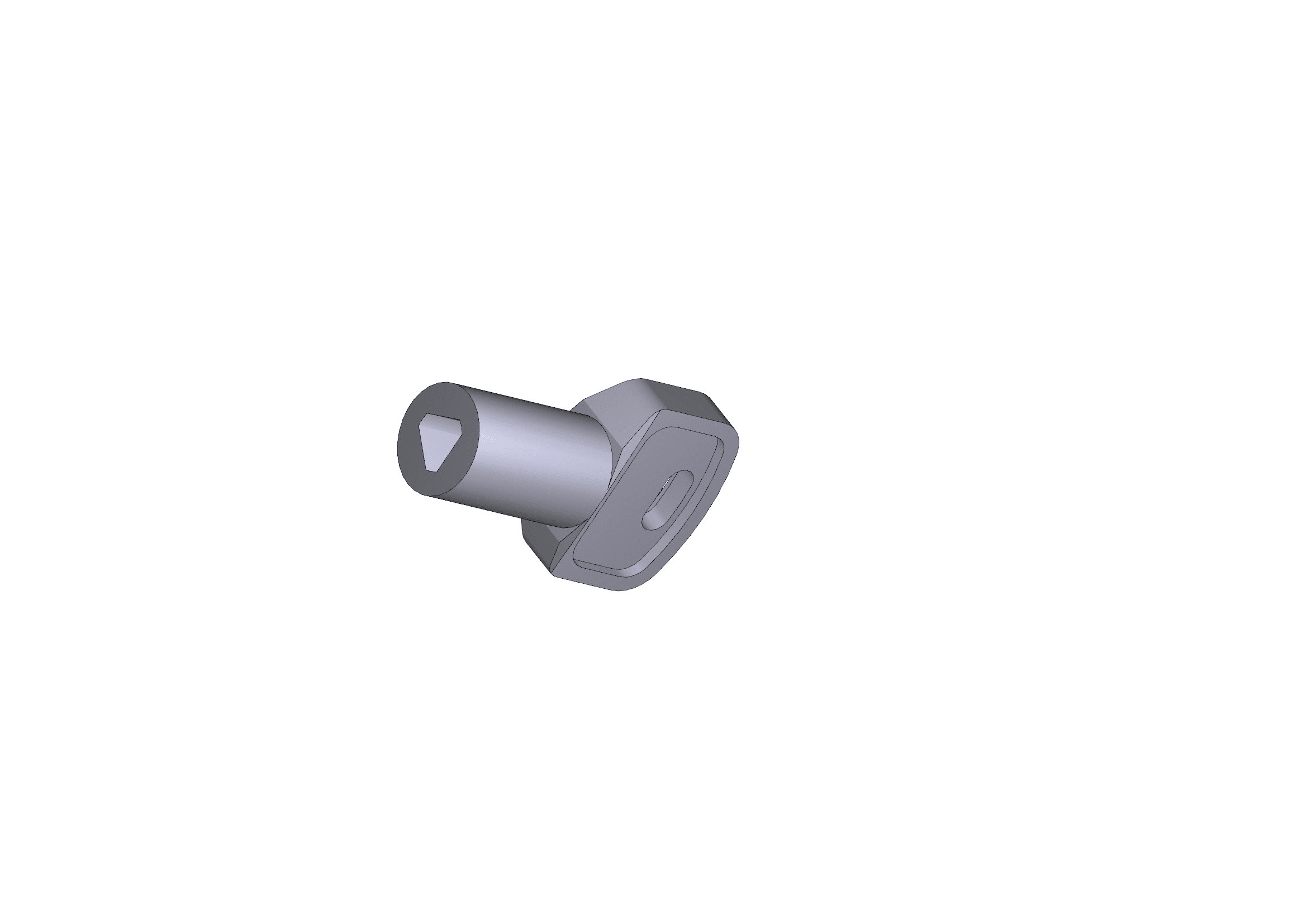 CAME SRL - CMC119RIY077 CHIAVE SBLOCCO TRILOBATA 10PZ