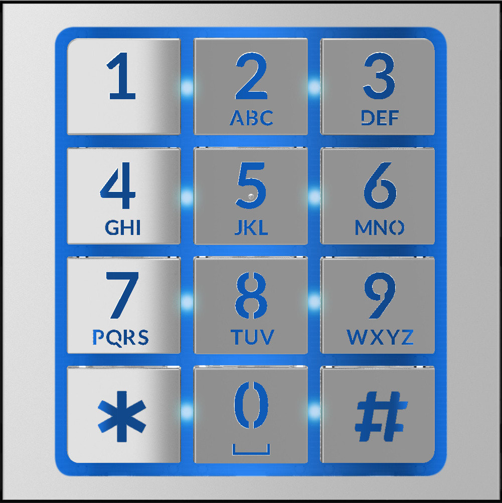 CAME SPA - CMC60020910 MTMFNA-FRONTALE TASTIERA ACCESSI