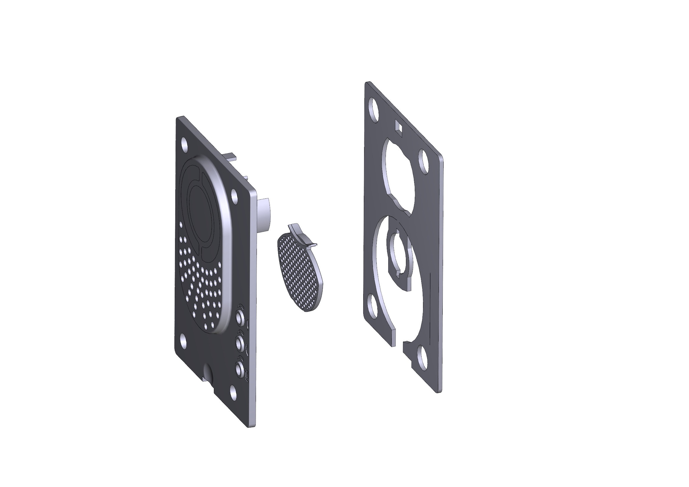 CAME SPA - CMC68100140 FRONTALE VIDEO LVC 2PZ