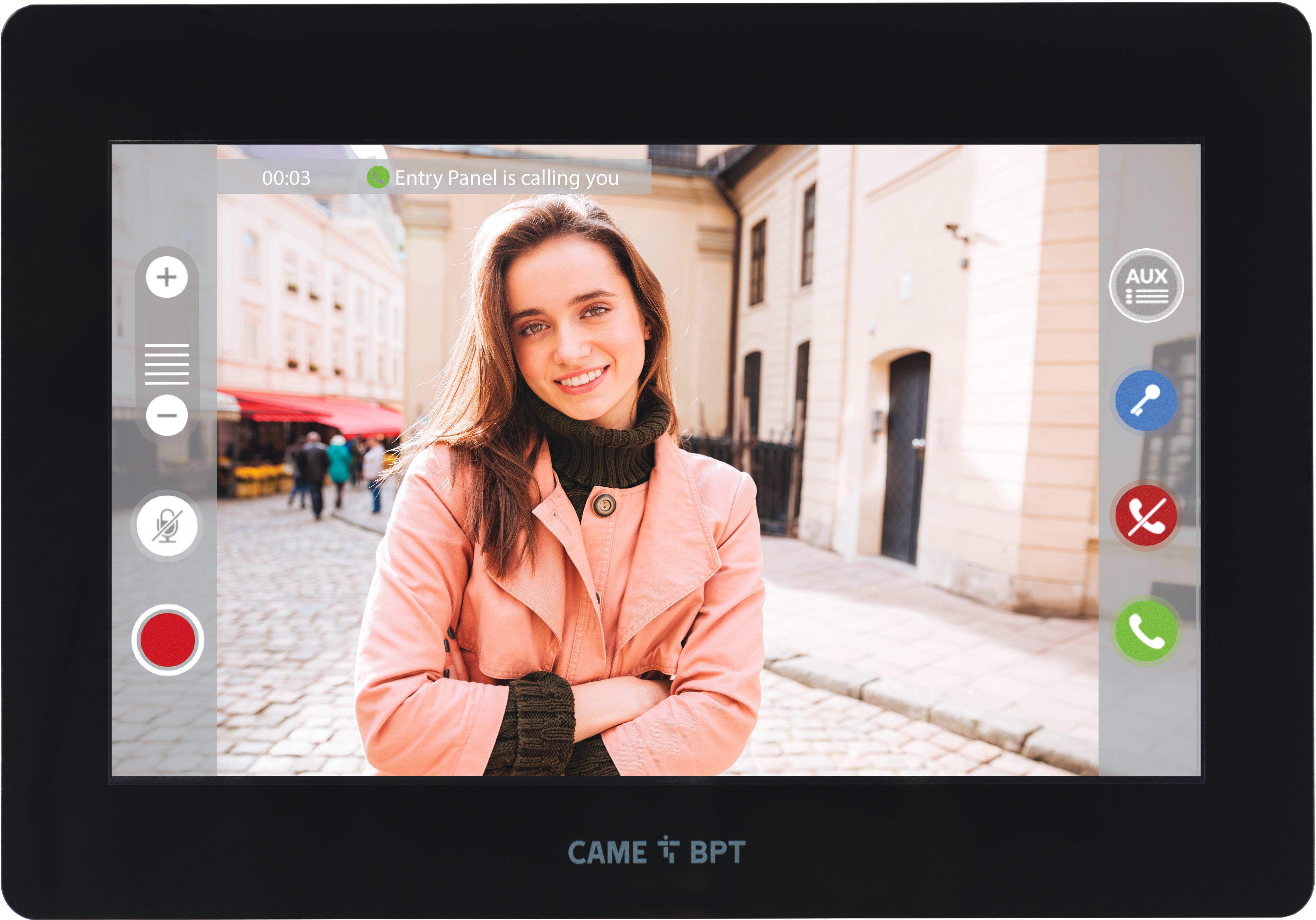 CAME SPA - CMC840CH-0040 XTS 7 BK WIFI-VIDEOCITOFONO VIVAVOCE X2