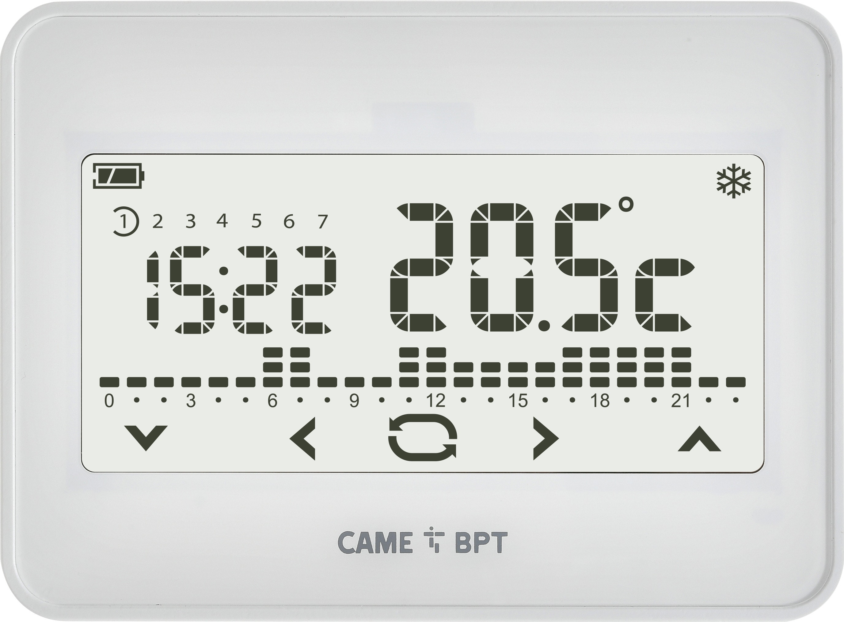 CAME SRL - CMC845AA-0030 TH/550 WH 230 CRONOTERMOST.TOUCH PARETE