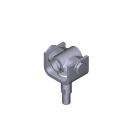 CAME SRL - CMC88001-0127 BOCCOLA MADREVITE+STAFFA SERIE AMICO