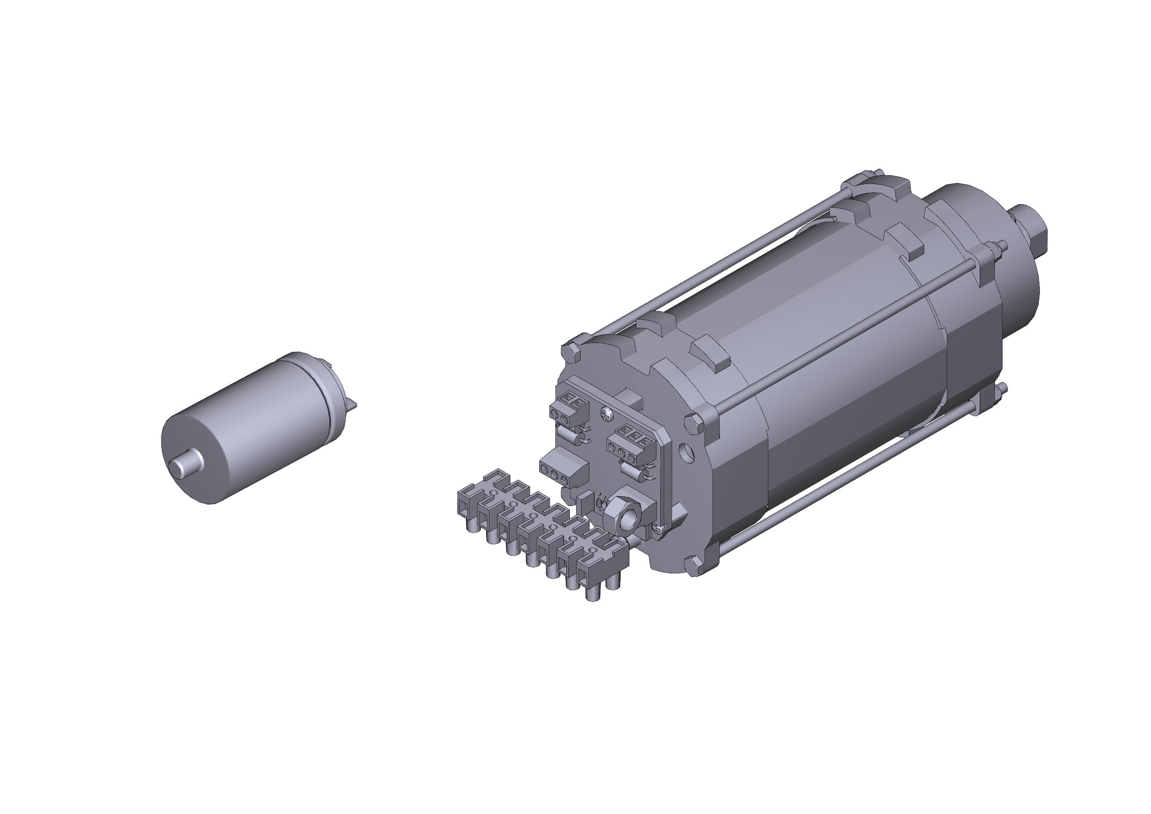 CAME SPA - CMC88001-0140 GRUPPO MOTORE+FRENO SERIE AXO 230V